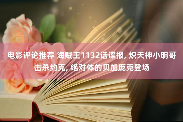 电影评论推荐 海贼王1132话谍报, 炽天神小明哥击杀约克, 绝对体的贝加庞克登场